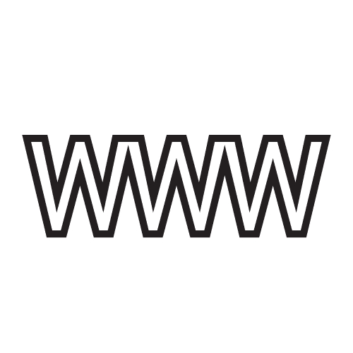 WWW sign icon , World wide web symbol icon