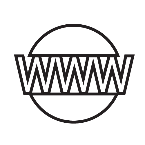 WWW sign icon, World wide web symbol icon