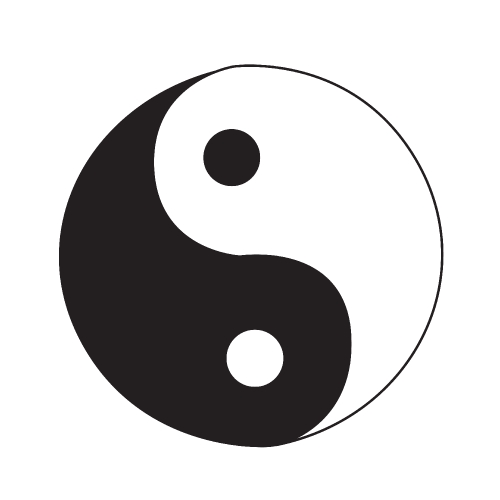 Ying yang icon