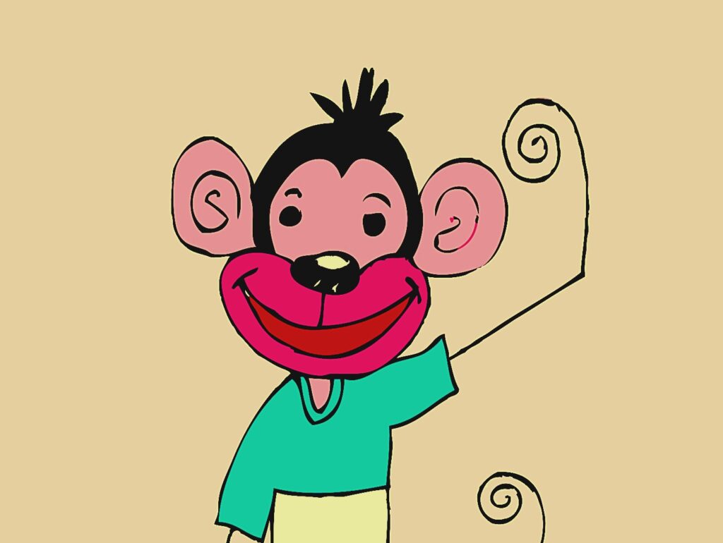 Monkey span. Monkeys Spinning Monkeys